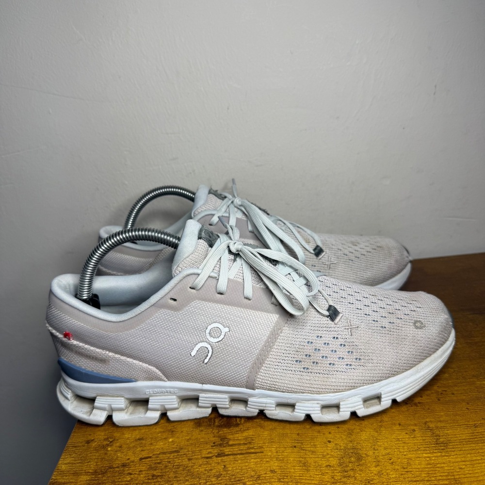 On Cloud X Running Shoes Womens Size 10 Silver Grey 40.99702